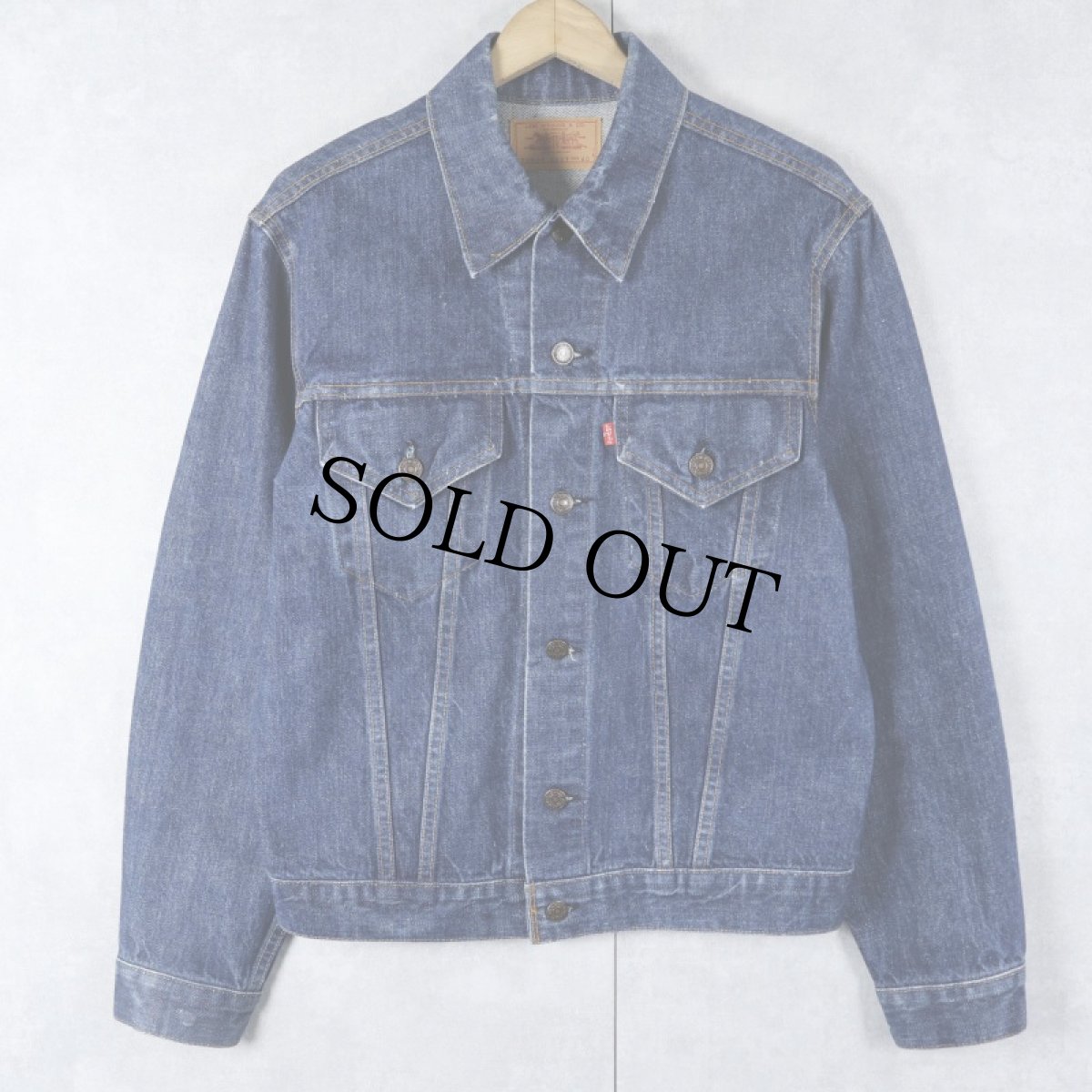 画像1: 70's Levi's 70505-0217 デニムジャケット SIZE40 (1)