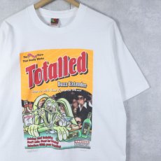 画像1: 90's Dog Eat Dog USA製 "Totalled Buzz Extender" ジョークプリントTシャツ L (1)