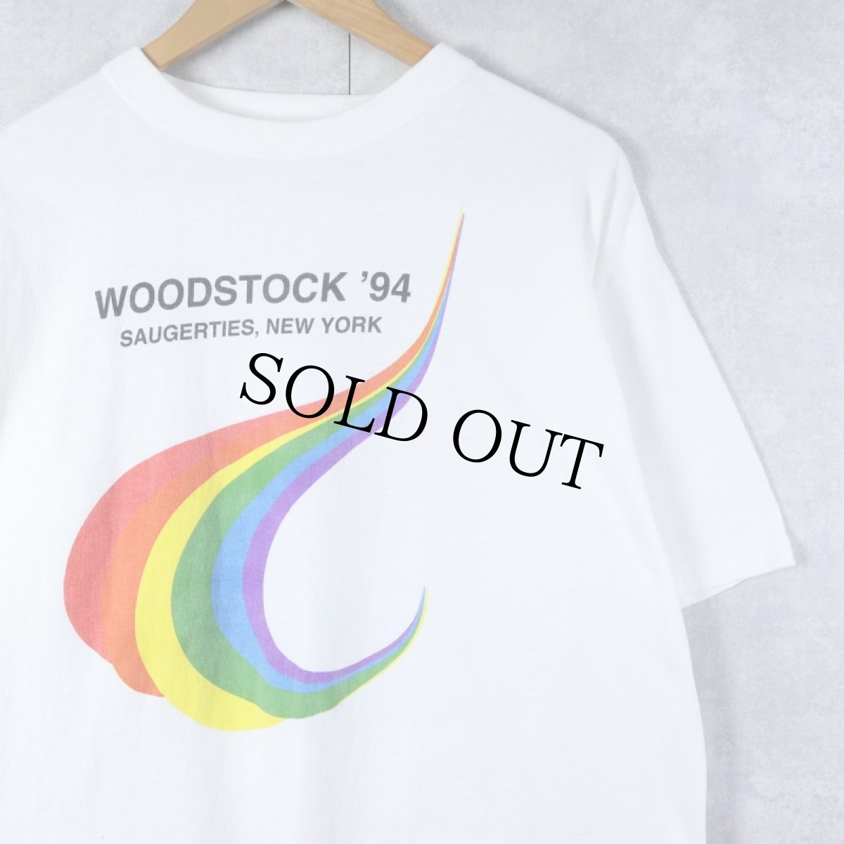 画像1: 1994 WOODSTOCK ロックフェスティバルTシャツ L (1)