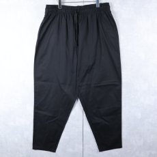 画像1: シェフパンツ BLACK (1)