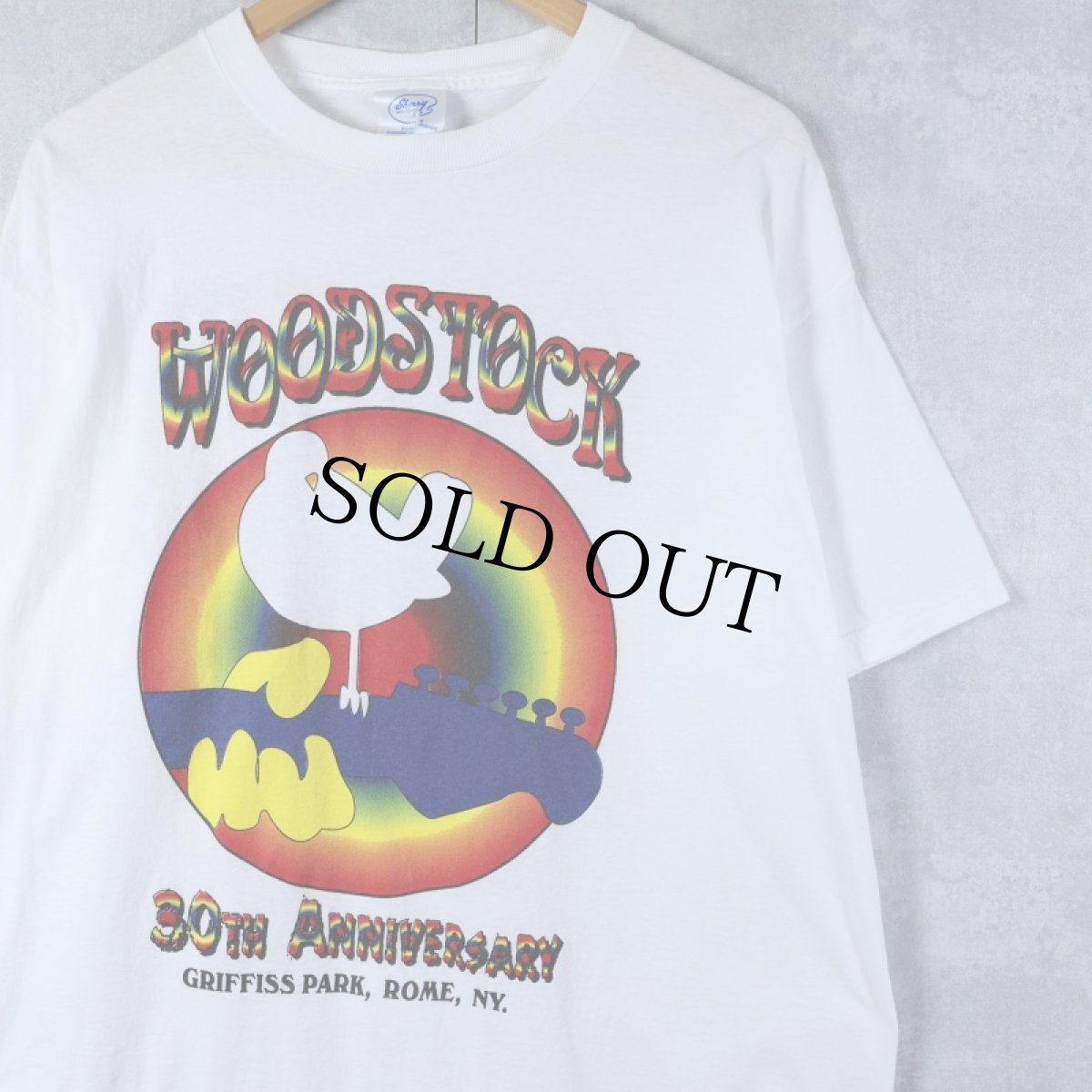 画像1: 1999 WOODSTOCK USA製 ロックフェスティバルTシャツ XL (1)