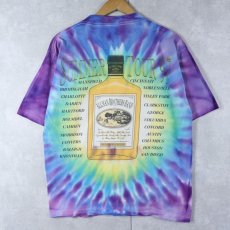 画像2: 90's The Allman Brothers Band USA製 タイダイ ロックバンドツアーTシャツ L (2)