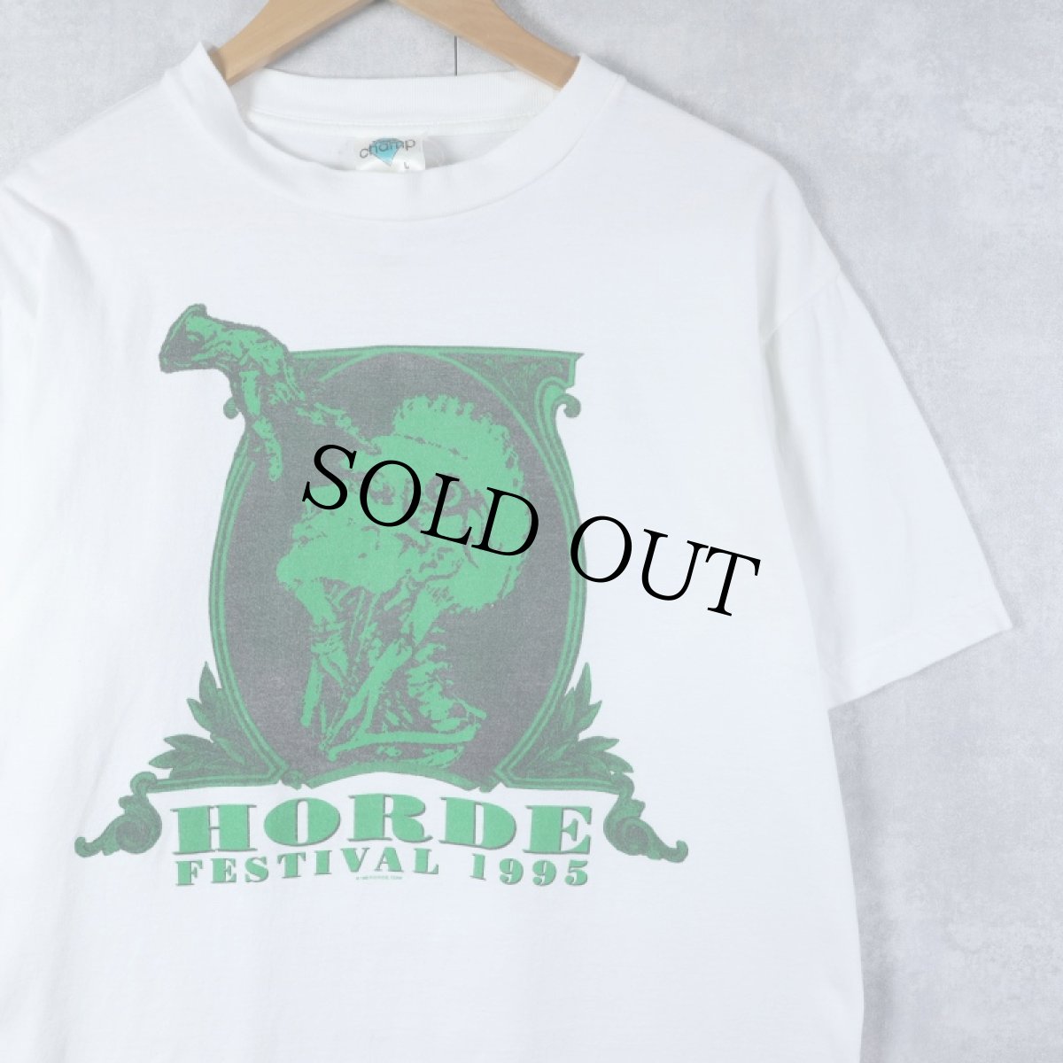 画像1: 1995 H.O.R.D.E. ロックフェスティバルTシャツ L (1)