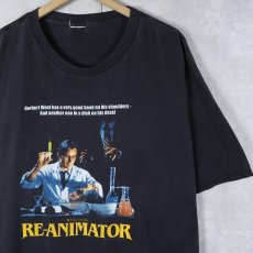 画像1: 2000's RE-ANIMATOR ホラー映画プリントTシャツ BLACK (1)