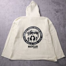 画像1: 90's ブート STUSSY メキシカンパーカー XL (1)