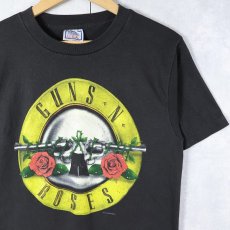画像1: 80's GUNS N' ROSES USA製 ロックバンドTシャツ BLACK L (1)