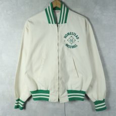 画像1: 60〜70's Dan River コットンスクールジャケット L (1)