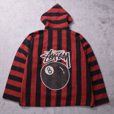 画像1: ブート STUSSY "8ボール" メキシカンパーカー (1)