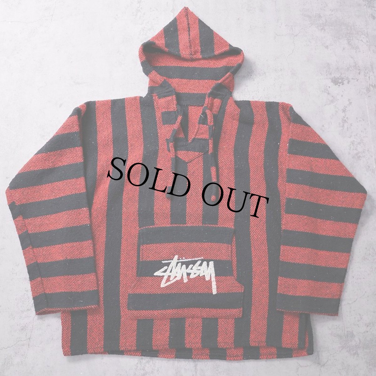 画像2: ブート STUSSY "8ボール" メキシカンパーカー (2)