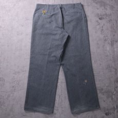 画像2: 90's BEN DAVIS USA製 フリスコパンツ W37 (2)