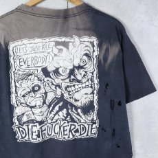 画像2: 90's WHITE ZOMBIE USA製 ヘヴィメタルバンドTシャツ BLACK XL (2)