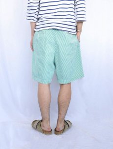 画像3: Brooks Brothers ストライプ柄 シアサッカーショーツ M (3)