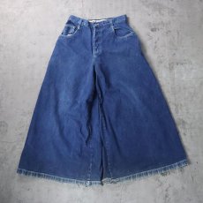 画像2: 90〜2000's Kikwear ワイドバギーデニムパンツ W33 (2)