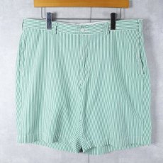 画像2: Brooks Brothers ストライプ柄 シアサッカーショーツ M (2)