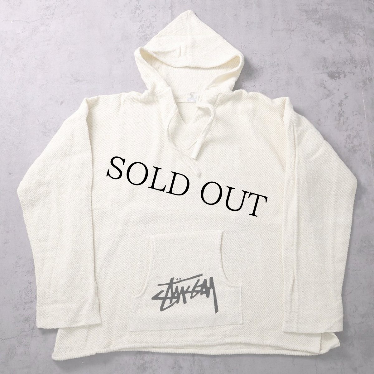 画像2: 90's ブート STUSSY メキシカンパーカー XL (2)