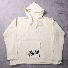画像2: 90's ブート STUSSY メキシカンパーカー XL (2)