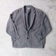 画像1: 70〜80's ISSEI MIYAKE コットンテーラードジャケット M (1)