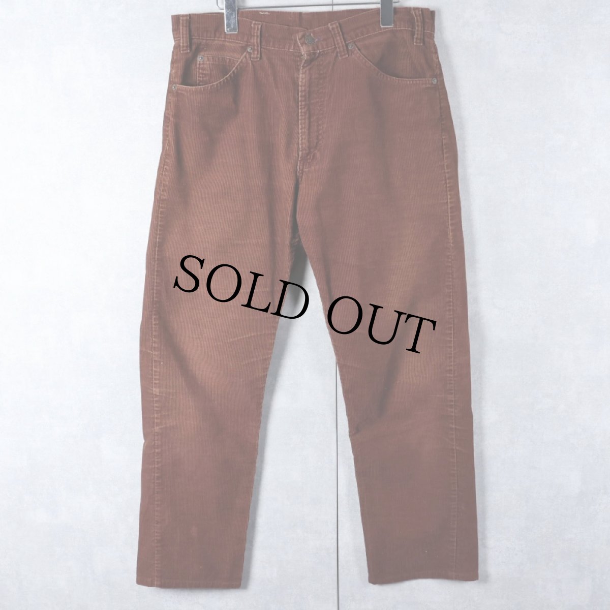 画像1: 80's Levi's 505 USA製 コーデュロイパンツ W34 (1)