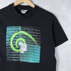 画像1: DNAプリントTシャツ BLACK S (1)