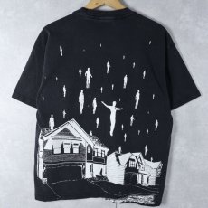 画像2: Copes "Upheaval" プリントTシャツ BLACK XL (2)