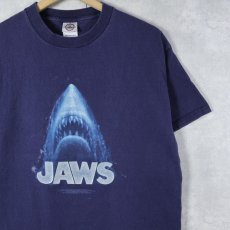 画像1: JAWS ホラー映画 プリントTシャツ M (1)