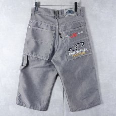 画像1: SOUTHPOLE シャイニーハーフパンツ W29 (1)