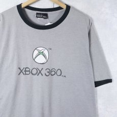 画像1: 90's XBOX 360 USA製 ゲームプリント リンガーTシャツ XL (1)
