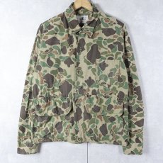 画像1: 60〜70's BLACK SHEEP ダックハンターカモ柄 ハンティングシャツ S (1)