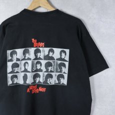画像2: 1992 THE BEATLES USA製 "A Hard Day's Night" ロックバンドアルバムTシャツ BLACK XL (2)