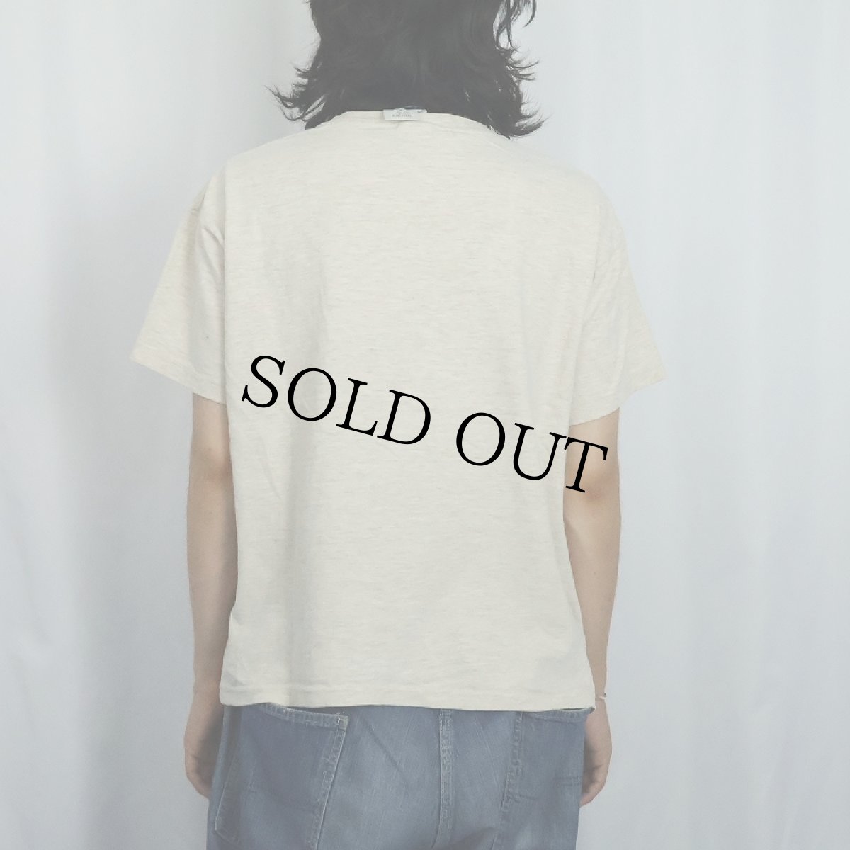 画像3: 90's GAP USA製 無地 ポケットTシャツ M (3)