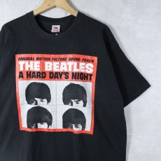 画像1: 1992 THE BEATLES USA製 "A Hard Day's Night" ロックバンドアルバムTシャツ BLACK XL (1)