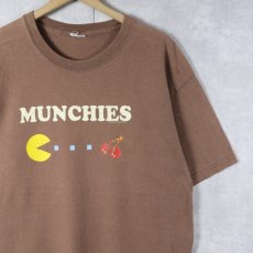 画像1: 2000's PAC-MAN "MUNCHIES" ゲームプリントTシャツ  (1)