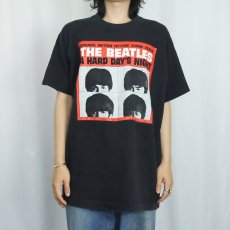 画像3: 1992 THE BEATLES USA製 "A Hard Day's Night" ロックバンドアルバムTシャツ BLACK XL (3)