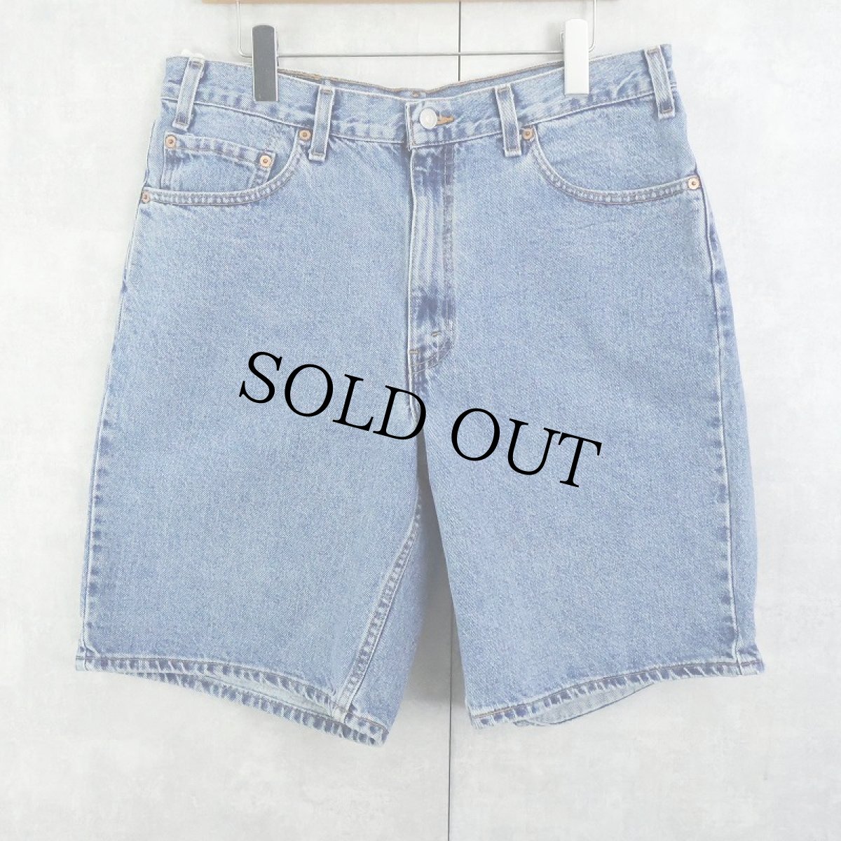 画像1: 2000's Levi's 550 USA製 デニムショーツ W35 (1)