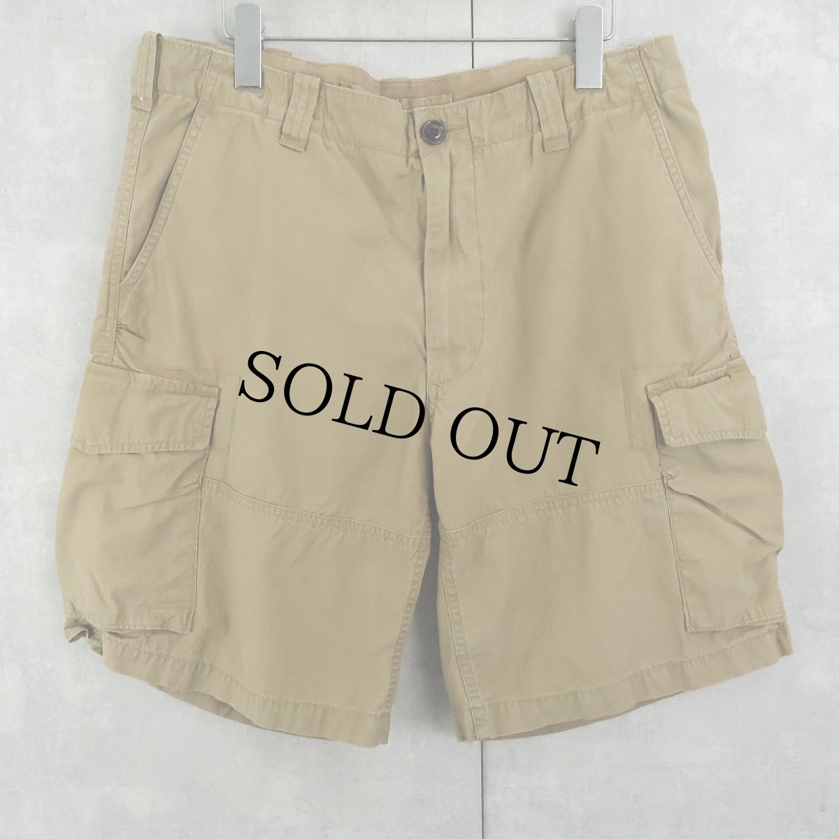 画像1: POLO Ralph Lauren コットンカーゴショーツ W35 (1)