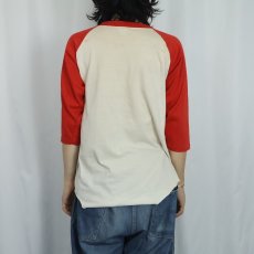 画像3: 70's Sammy Hagar USA製 ロックミュージシャン プリントラグランTシャツ L (3)