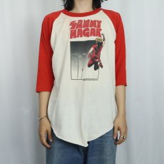 画像2: 70's Sammy Hagar USA製 ロックミュージシャン プリントラグランTシャツ L (2)