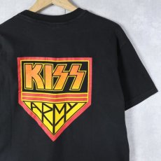 画像2: 1993 KISS USA製 "ALIVEIII" ヘヴィメタルバンド プリントTシャツ BLACK L (2)