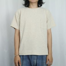 画像2: 90's GAP USA製 無地 ポケットTシャツ M (2)