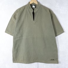 画像1: 90's〜 KAVU USA製 コットンプルオーバーシャツ M (1)