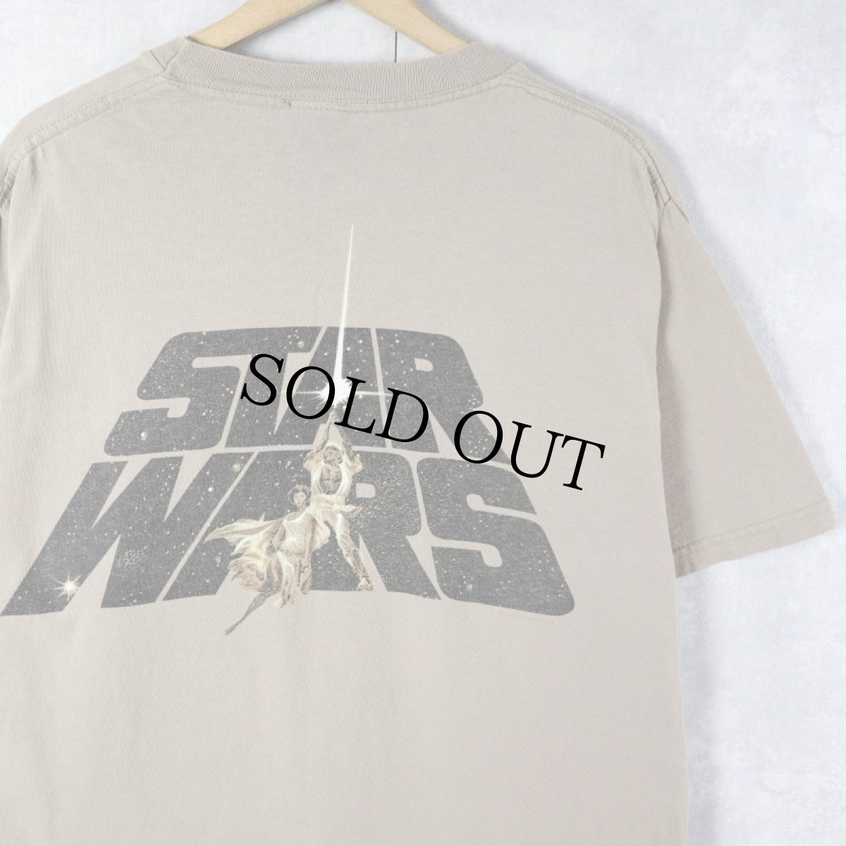 画像2: 90's STAR WARS USA製 "Clavin Klein" パロディプリントＴシャツ L (2)