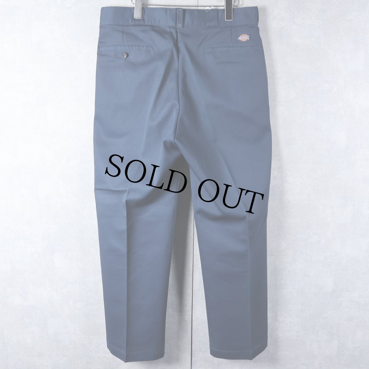 画像2: 80's Dickies USA製 ワークパンツ NAVY DEADSTOCK W35 (2)