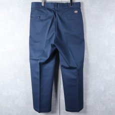 画像2: 80's Dickies USA製 ワークパンツ NAVY DEADSTOCK W35 (2)