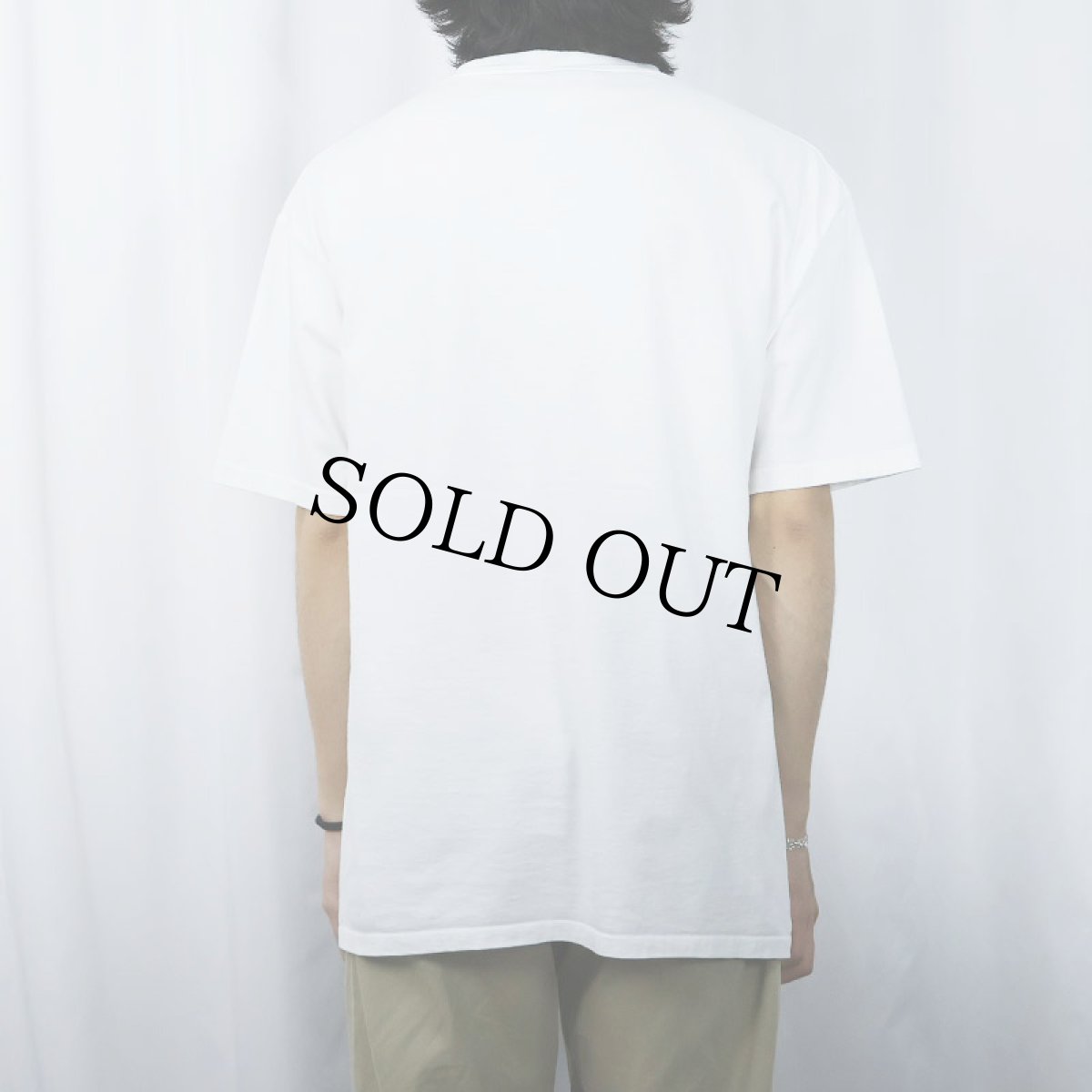画像3: 90's Michelangelo アダムの創造 USA製 "Pull my finger." パロディプリントTシャツ XL (3)