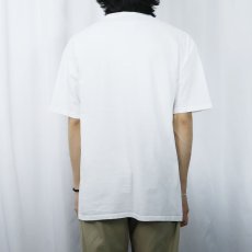 画像3: 90's Michelangelo アダムの創造 USA製 "Pull my finger." パロディプリントTシャツ XL (3)