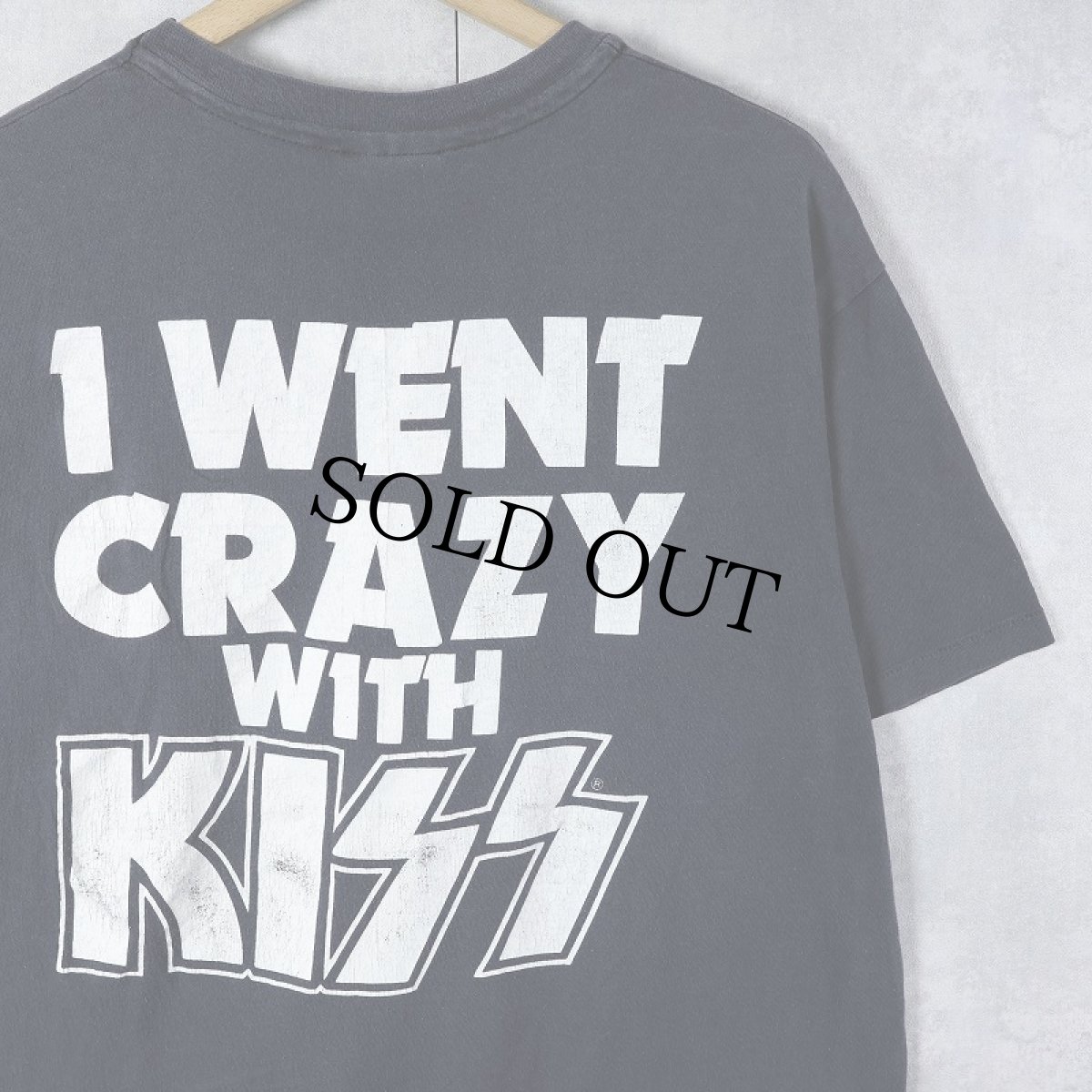 画像2: 80's KISS USA製 "CRAZY NIGTS 88" ロックバンドツアー プリントTシャツ XL (2)