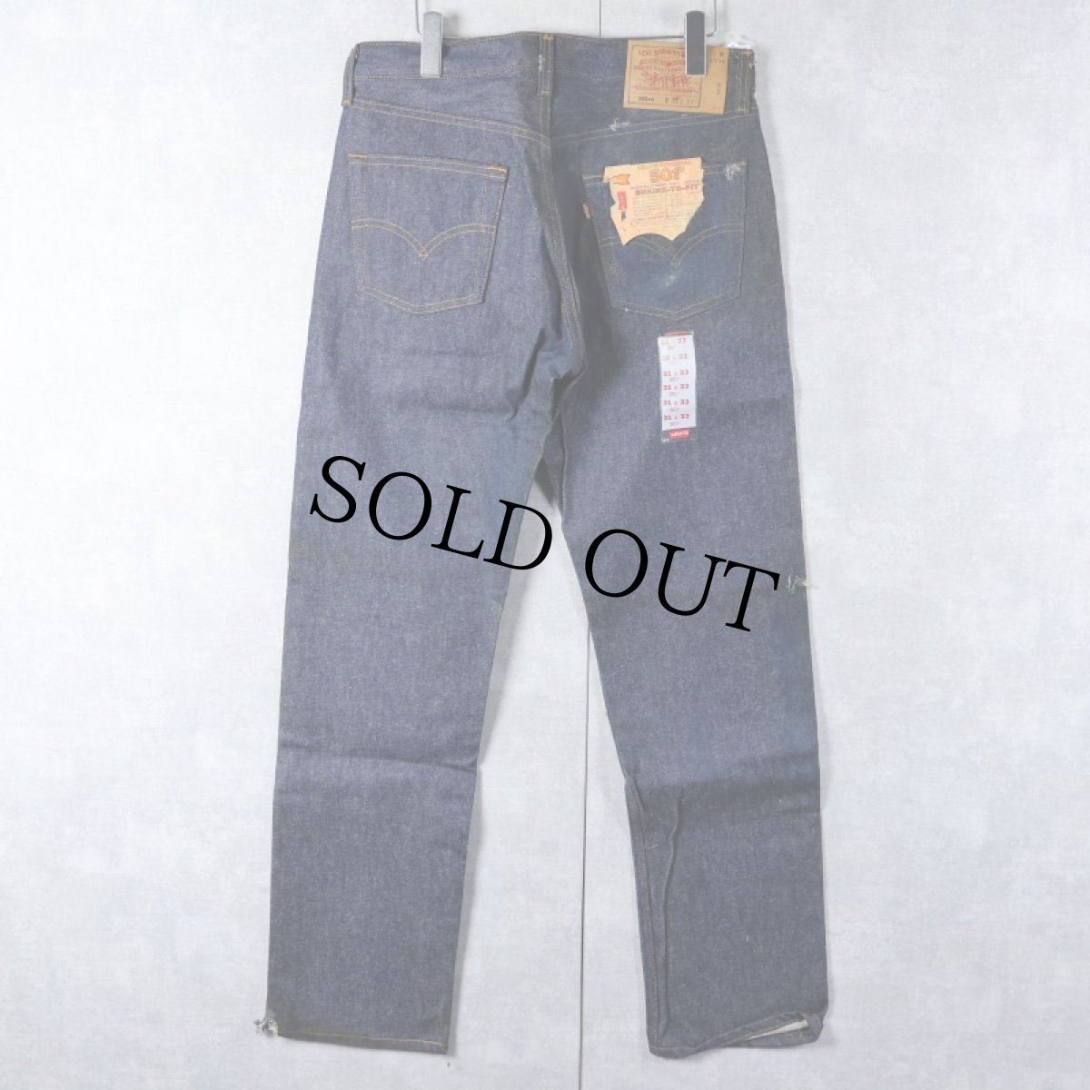 画像3: 90's Levi's 501 USA製 デニムパンツ フラッシャー付き DEADSTOCK W32 (3)
