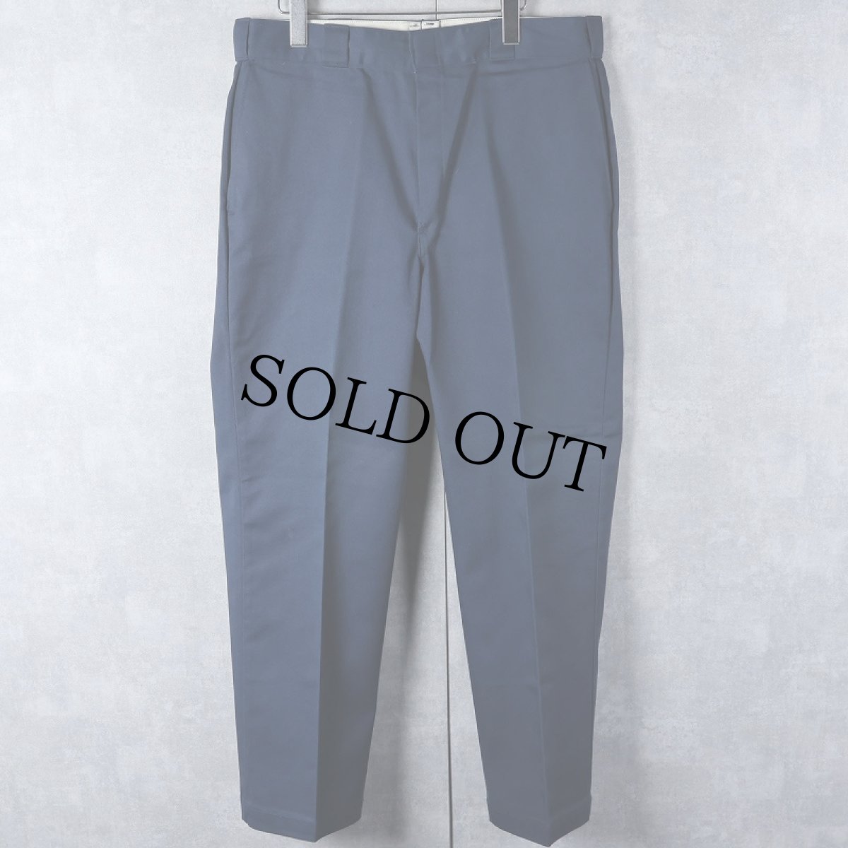 画像1: 80's Dickies USA製 ワークパンツ NAVY DEADSTOCK W35 (1)