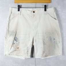 画像1: Dickies ペンキペイント コットンペインターショーツ W35 (1)