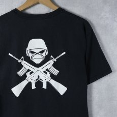 画像2: 2000's IRON MAIDEN "A MATTER OF LIFE AND DEATH" ヘヴィメタルバンド アルバムプリントTシャツ BLACK M (2)